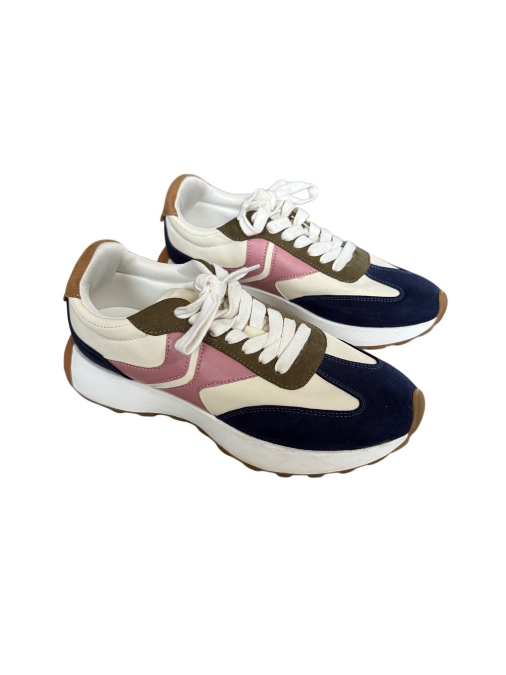 Steve Madden Escapade Platform Sneakers Multicolor Size 9 Casual Comfy Sporty